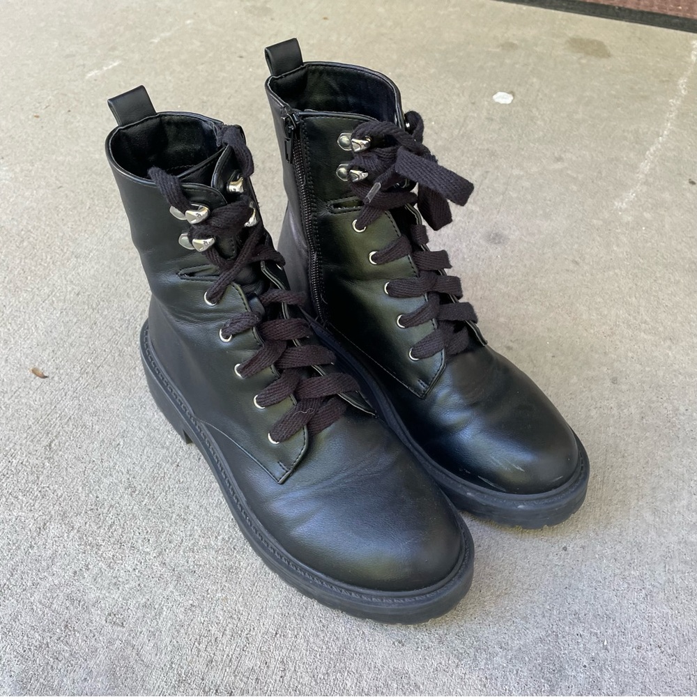 Steve Madden Combat Boots